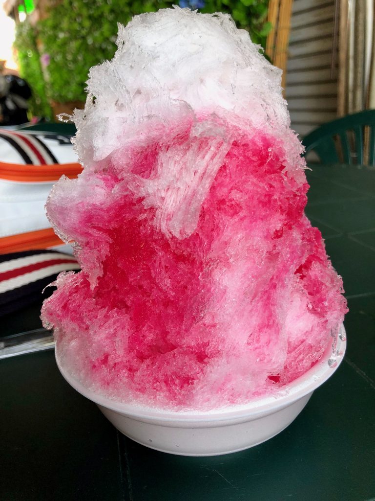 Shaved Ice Dessert