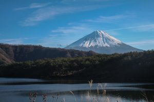 Mount Fuji from Lake Saiko
