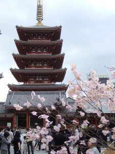Sensouji Temple Pagoda