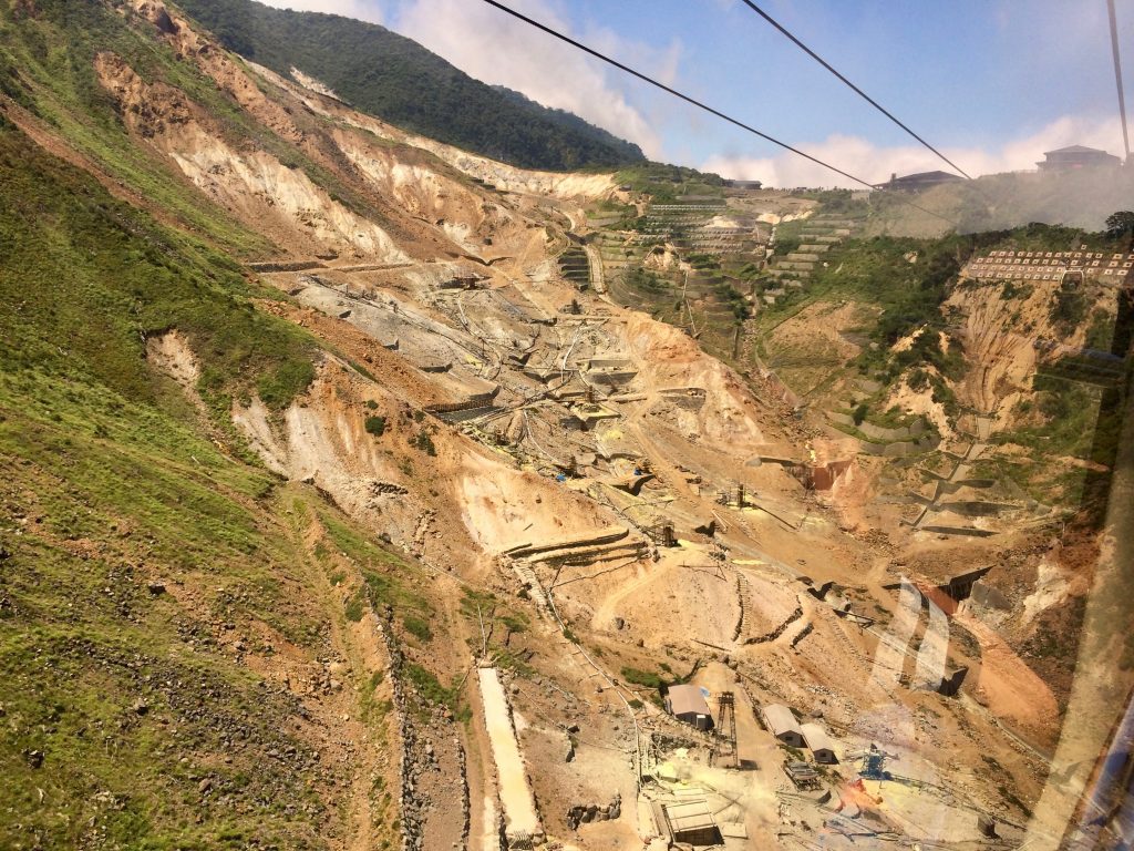 Owakudani Sulphur Fields