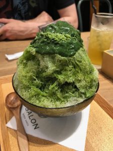 Green Tea Shaved Ice