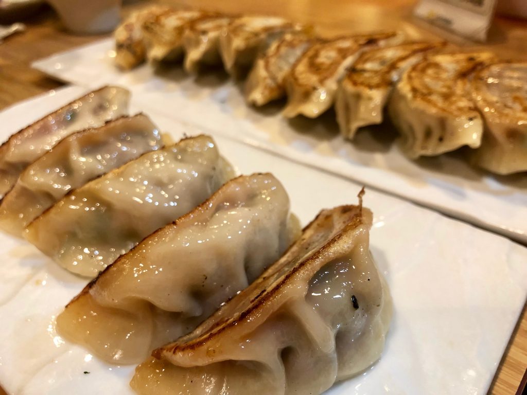 Gyoza in Japan