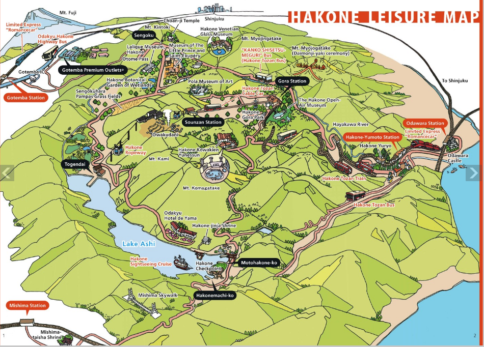 Hakone Map